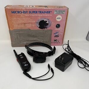 DT Systems Micro-iDT Z3000 Super Trainer Dog Training Collar & Remote AS-IS Part